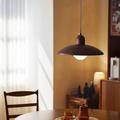 suspension led blanc chaud 30cm 1 lumière rétro lustre en bois personnalité créative pendentif lanterne lumière design moderne minimaliste lampe suspendue g9 luminaires suspendus couloir bar étude
