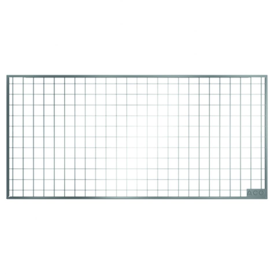 ACO Maschenrost SLW 30 LKW befahrbar für Betonlichtschacht, mit Hinterfüllplatte , Lichtschacht 1270x1000 mm Image