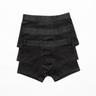 Lot de 3 boxers, noir