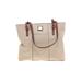 Dooney & Bourke Leather Tote Bag: Ivory Bags