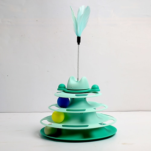 Palla Giocattolo morbido Giocattolo interattivo tunnel Giocattolo Squeak con Duraturo Automatico Esercizio per animali domestici Rilascio di pressione Addestramento di animali domestici per Prodotti