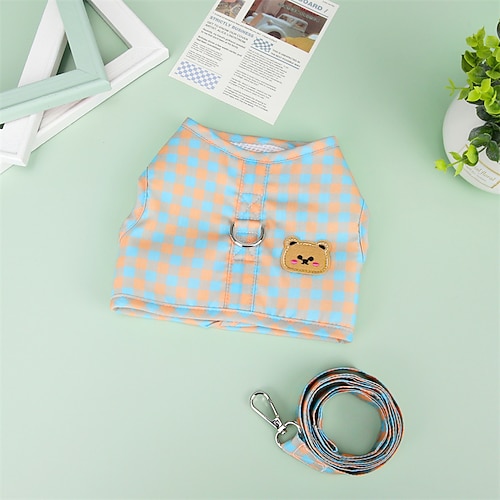 Hunde Katzen Geschirre Hundekleidung Welpenkleidung Hunde-Outfits Leicht Grün Purpur Kostüm für Mädchen und Jungen Hund Gepolsterten Stoff Maschen S M L XL Image