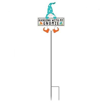 Sunset Vista Designs 420388 - Turquoise Gnome Stake-42" (94366) Lawn and Garden Figurine Stakes