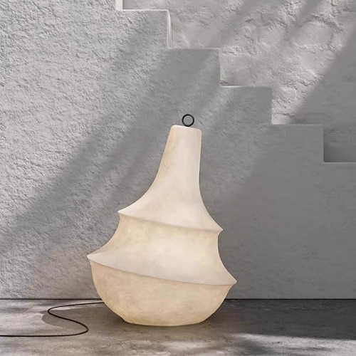 LED-Stehlampe, 3-farbiges Licht, 48/65 cm, Seide, modern, zeitgenössisch, nordischer Stil, für Arbeitszimmer, Cafés, Metall, 110–240V Image