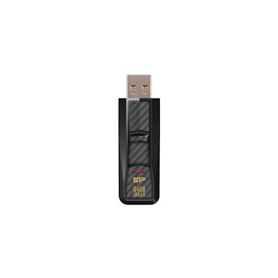 Silicon Power Blaze B50 - 64 GB - USB Typ-A - 3.2 Gen 1 (3.1 Gen 1) - Dia - 8,3 g - Schwarz