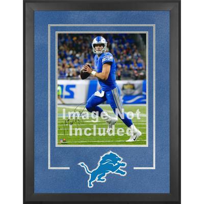 Detroit Lions Deluxe vertikaler Fotorahmen, 40,6 x 50,8 cm, mit Teamlogo Image