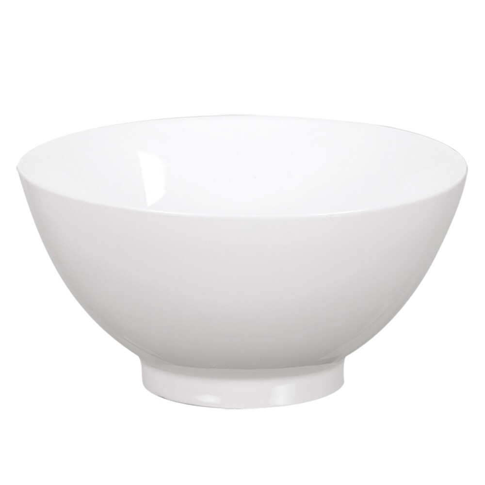 Hohe Salatschüssel Séléna 20,5 cm - 150 cl Weiß Rund Porzellan Table Passion Image