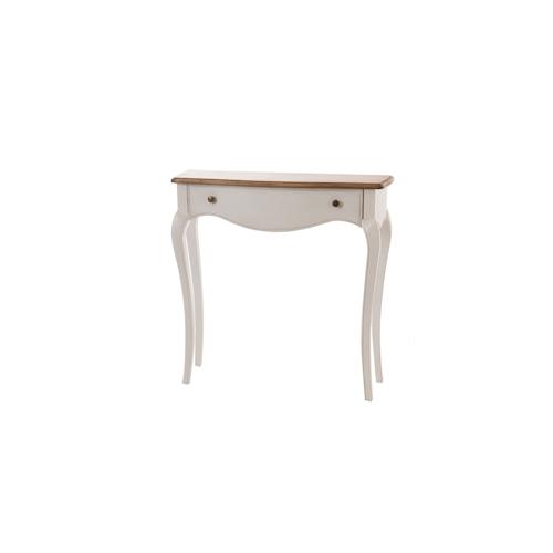 Konsole Loberon klein - Weiß Ractangle Holz Amadeus 80x25 cm