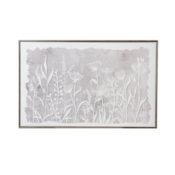 Leinwand mein Herbarium 50x80 cm - Dekoriertes Holzrechteck Amadeus 52x4.5 cm