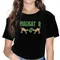 Malinsois-T-shirt en polyester à col rond pour femmes, T-shirt mignon, T-shirt punk, T-shirt