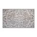 Gray Rectangle 4' x 6' Area Rug - East Urban Home Machine Washable Area Rug 72.0 x 48.0 x 0.08 in Polyester/Chenille | Wayfair