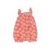 Just One You Made by Carter's Short Sleeve Onesie: Orange Bottoms - Size 12 Month
