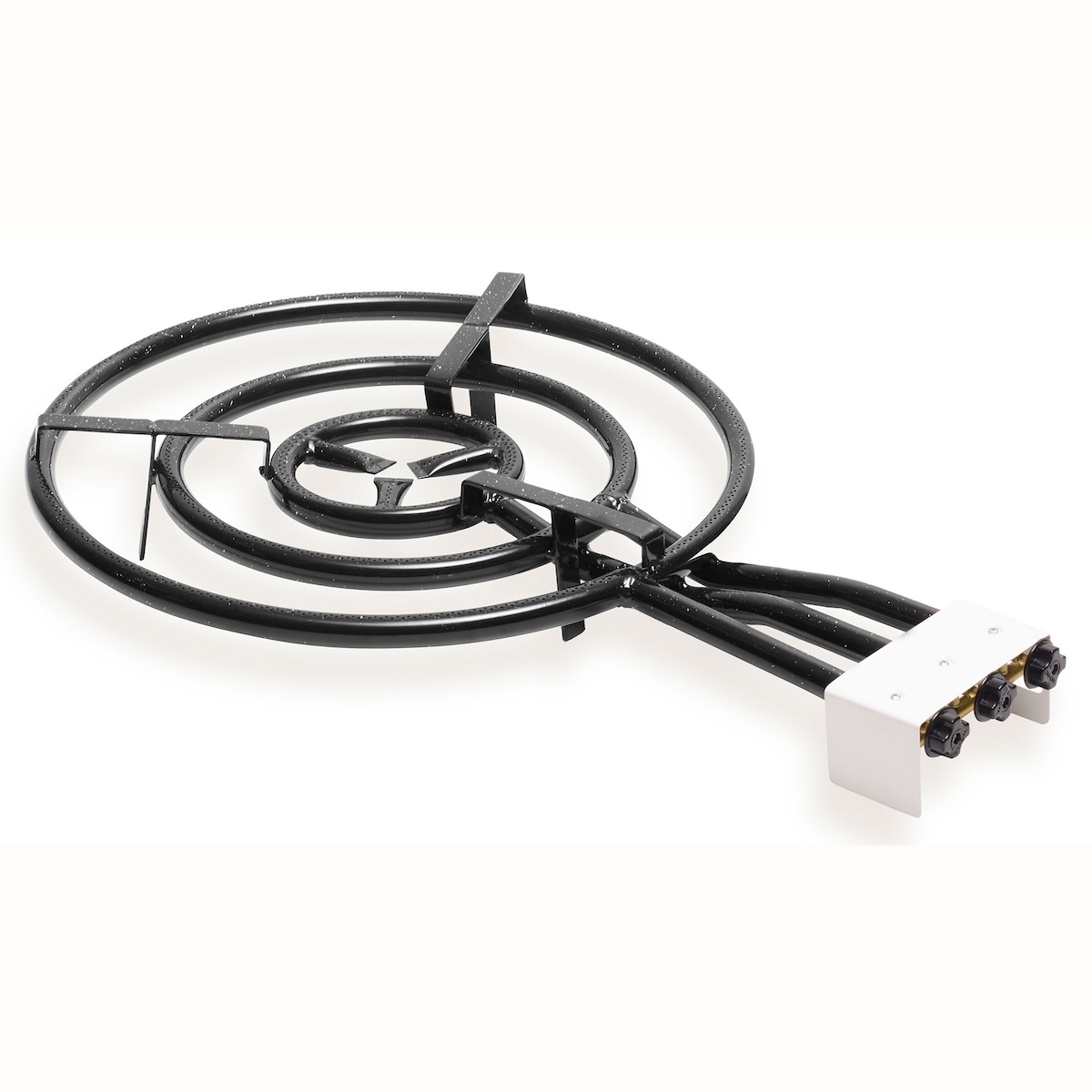 Briebe MOD600 Paella-Dreifach Ring Gasbrenner 60-40-20cm Geeignet für Paella-Pfanne bis 90cm Ø Image