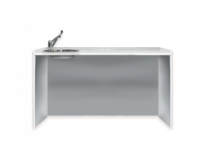 Piano di lavoro 156 cm - lavello a sinistra