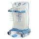 Aspiratore chirurgico NEW HOSPIVAC 400 con 2 vasi da 2l, comando a pedale e deviatore di flusso