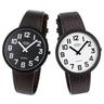 Orologio per ipovedenti Arsa Svizzera - unisex Jumbo bianco o nero - Nero