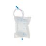 Sacca urine 2000 cc - tubo 130 cm con valvola antireflusso - conf. 30 pz.