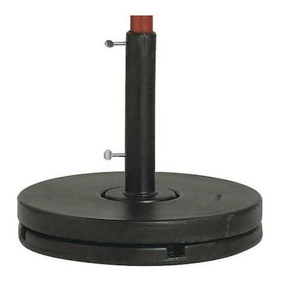 GROSFILLEX US607017 Umbrella Base, 70 lb., Black