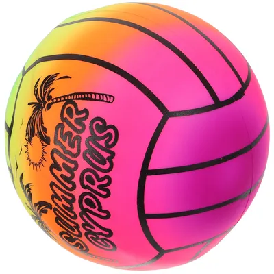 Tropical Beach Ball Outdoor Thickened Rainbow Pvc Volleyball Children's Inflatable Toy Indoor and