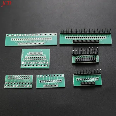 1PCS 1.27mm 2.0mm 2.54mm Pitch Transfer Plate Converter Single Double Row Pin PCB PCI Adapter Board