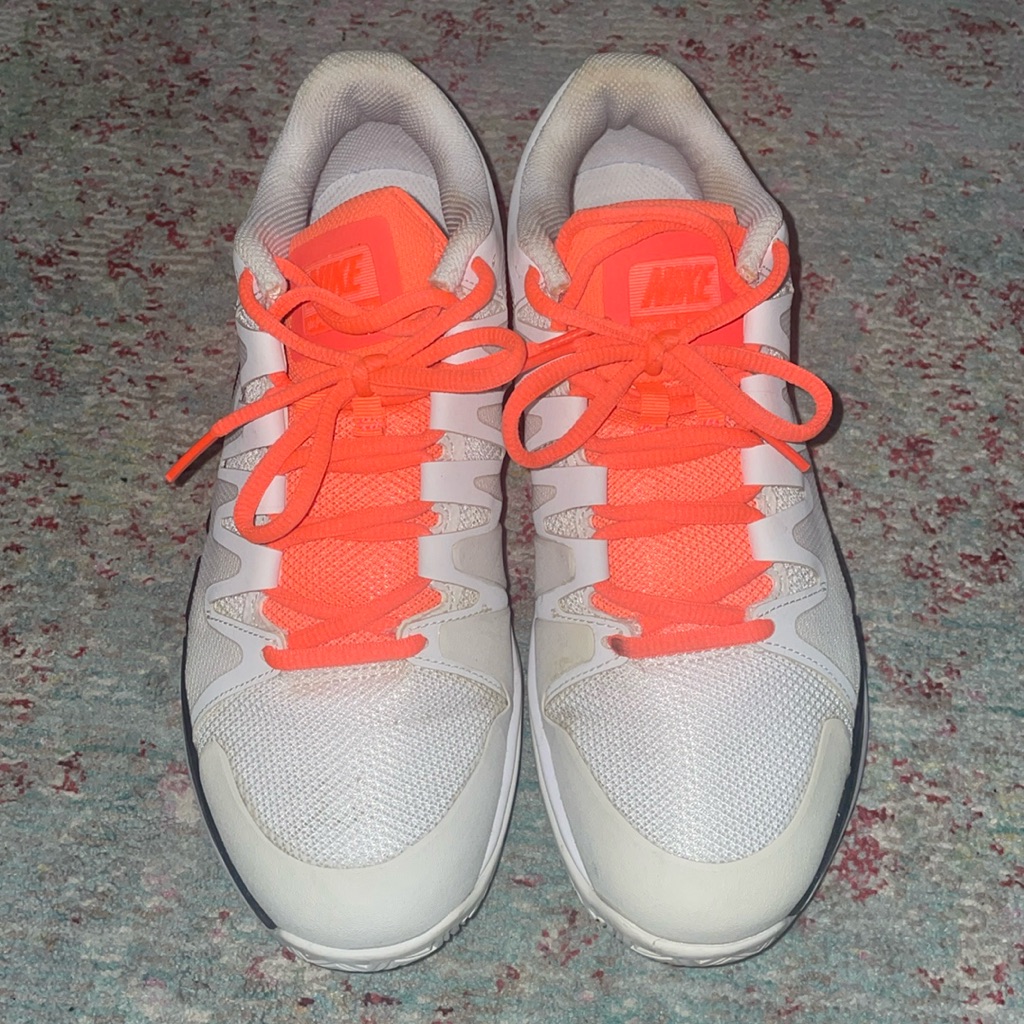 Nike Shoes | Women’s Nike Vapor 9.5 Tennis Shoe - Size 8 | Color: Blue/Orange | Size: 8