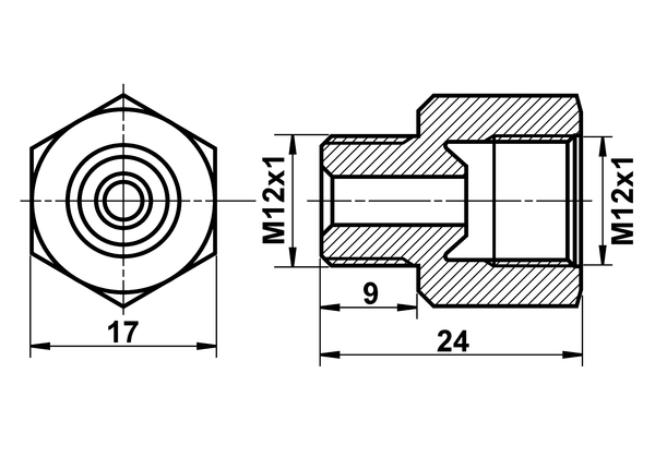ATE Adapter, Bremsleitung 03.3510-7900.1 Image