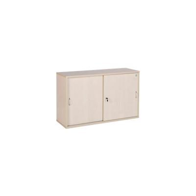 CEHA Schiebetüren- und Sideboard Büroschrank Holz 120 cm Breite in Dekor ahorn mit 2OH Image
