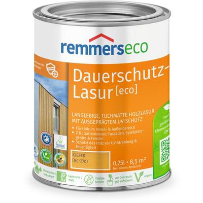 Remmers - l-Dauerschutz-Lasur [eco] kiefer, 0,75 Liter, Öko Holzlasur für innen und außen, Image