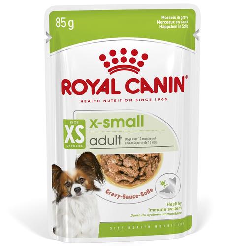 48x85g Royal Canin X-Small Adult en sauce
