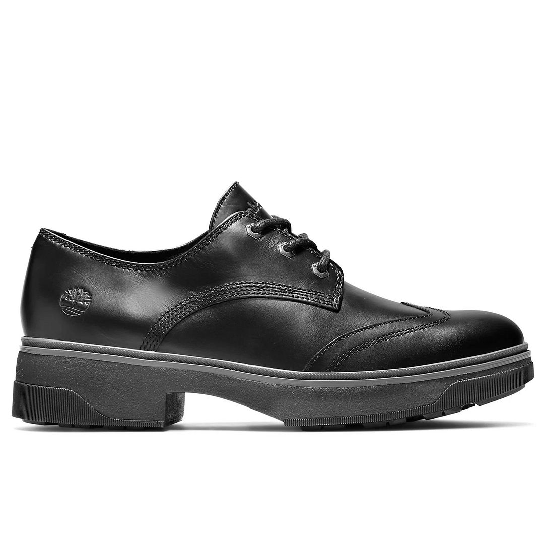 Timberland Nolita Sky Brogue Oxford Black Womens Shoes Leather - Size UK 4.5 | Timberland Sale | Discount Designer Brands