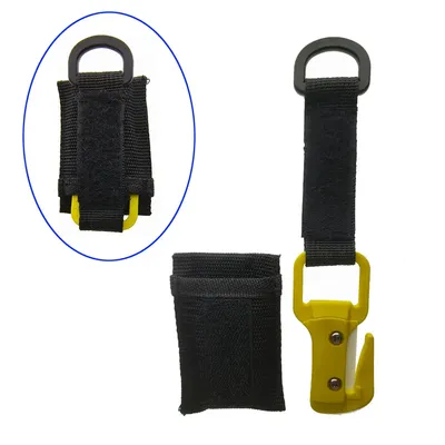 Ceramic Blade Scuba Diving Single Edged Cutter Line Net Cable Cutting Knife Twin Cut Diving Life