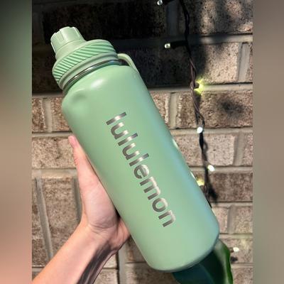 Lululemon Athletica Kitchen | Lululemon Back To Life Sports Bottle | Color: Green | Size: Os