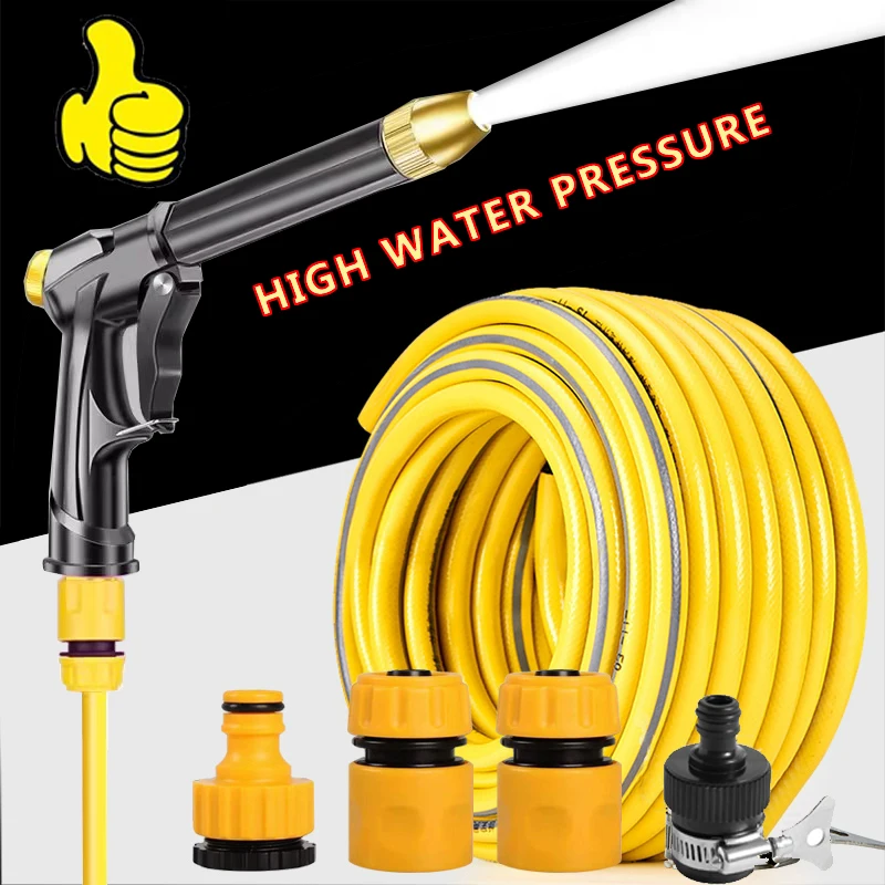 Hochdruck wasser pistole Haushalts auto waschwasser schwarze Auto wasch düse Diamant wasser bewässerungs rohr Auto wasch pistole Image
