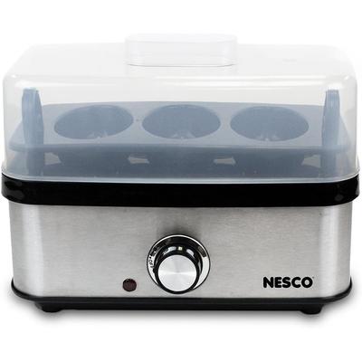 Nesco American Harvest EC-10 Home Egg Cooker, 1, Stainless Steel/Black