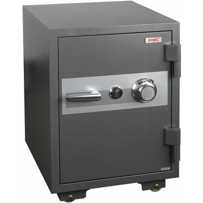 Tresor HHG-401, feuerfest (60min) Safe Geldschrank Doppelbolzenverriegelung, 84kg Metall 68x48x47cm