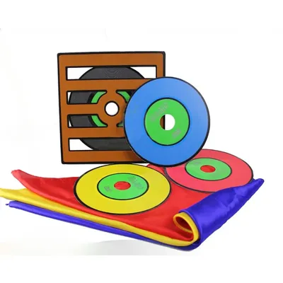 Color Changing CDs / Vanishing CD Magic Tricks (Not Include Silk) DISK Clip Stage Magic Props Mentalism Illusion Gimmick G8045