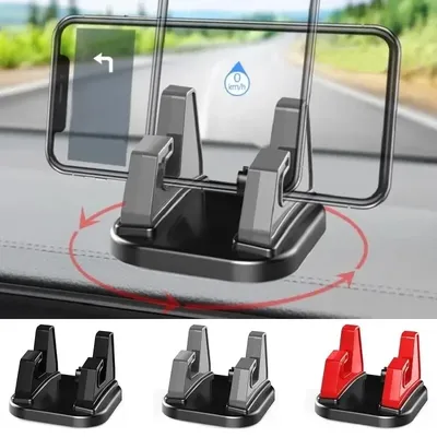 Car Phone Holder Stick To Dashboard Silicone Bracket Phone Stand Car Dashboard GPS Stable Phone