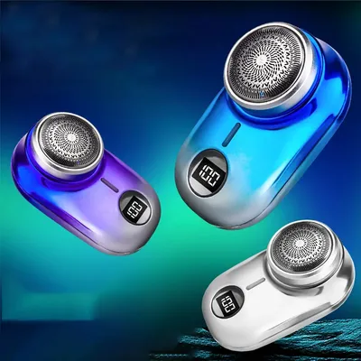 Car Men's Electric Razor Washable Rechargeable Razor Portable Mini Beard Razor