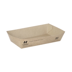 540 Snacktrays, Pappe `NOTPLA` 3,8 cm x 8,5 cm x 15,5 cm braun Image