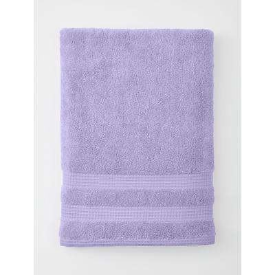Waffle Quick Dry Bath Sheet by BrylaneHome in Lilac