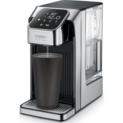 CASO Wasserkocher "1889 HW 770 Advanced", schwarz (edelstahl, schwarz), B:15cm H:30,5cm T:27cm, Wasserkocher, Heisswasserspender