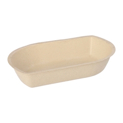 50 Snacktrays Zuckerrohr 3,6 cm x 12,2 cm x 19,4 cm natur Image