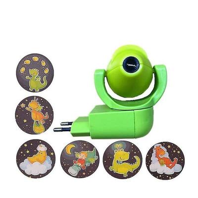 Stern Mond Tier Projektor Led Projektor 6 Bilder Sensor eu Stecker Nachtlicht für Kinder Baby Image