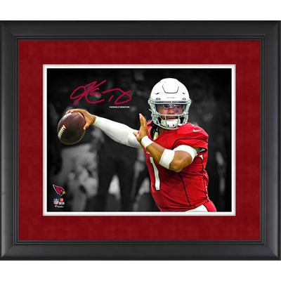 Kyler Murray Arizona Cardinals Faksimile Signatur gerahmt 11" x 14" Spotlight Foto Image