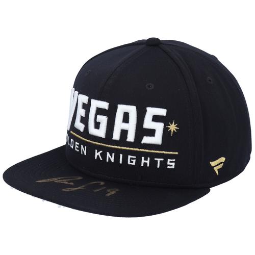 Reilly Smith Vegas Golden Knights Snapback-Cap mit Autogramm und Wortmarke – limitierte Auflage von 19 Stück