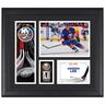 "Anders Lee New York Islanders Gerahmte 15"" x 17"" Spielercollage mit einem Stück Spielpuck"