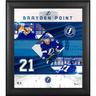 Brayden Point Tampa Bay Lightning Framed 15"" x 17"" Stitched Stars Collage