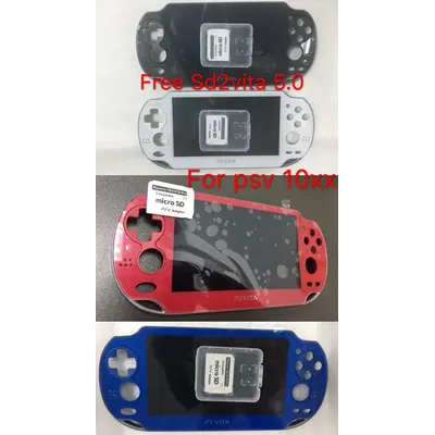 Kostenlose SD2VITA 5,0 + Original Neue für Ps Vita 1000 für Psvita 1000 OLED Lcd Display mit Touch Image