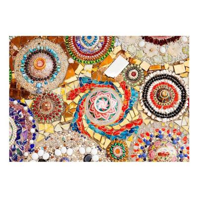 Surface Texture Wallpaper Wall Mural - Moroccan Mosaic
