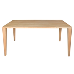 SIT Möbel Holz-Esstisch 160x90 cm | Sungkaiholz natur | B 160 x T 90 cm H 78 cm | 09617-01 | Serie SCANDI BLONDE